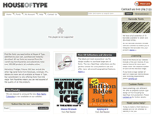 Tablet Screenshot of houseoftype.com